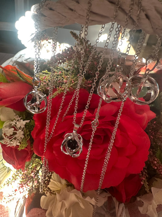 Ciondolo di Genesa e Pietra Naturale