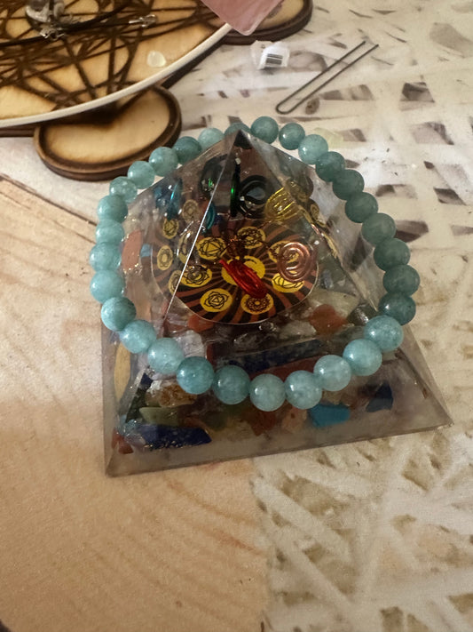 Bracciale in Acquamarina