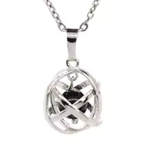 Ciondolo di Genesa e Pietra Naturale