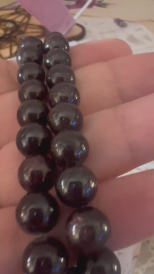 Bracciale in Granato Rosso