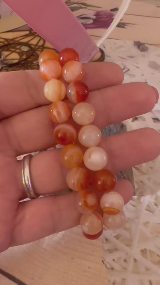 Bracciale in Corniola