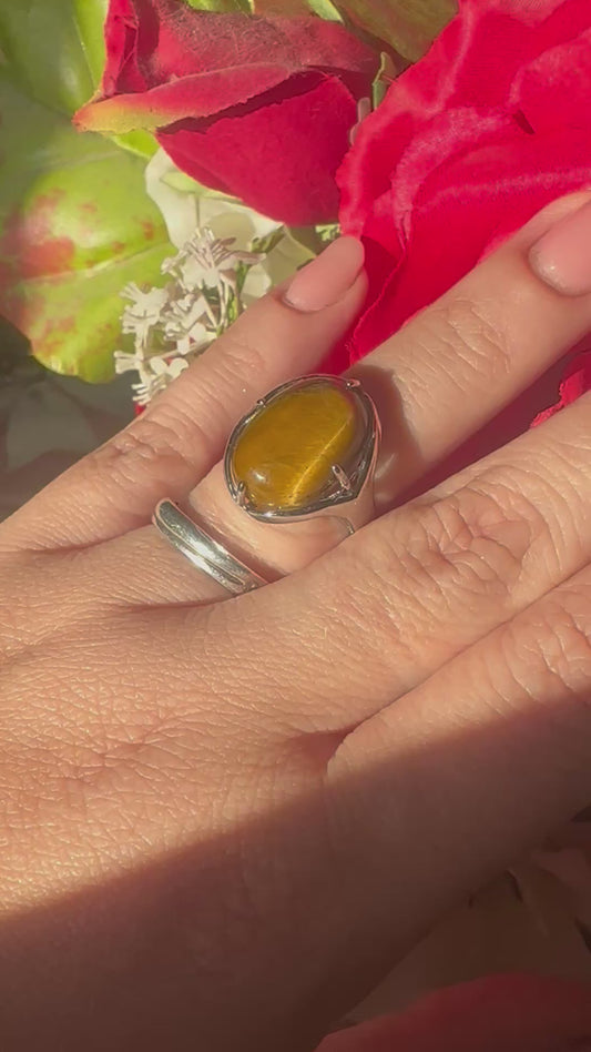 Anello Occhio di Tigre